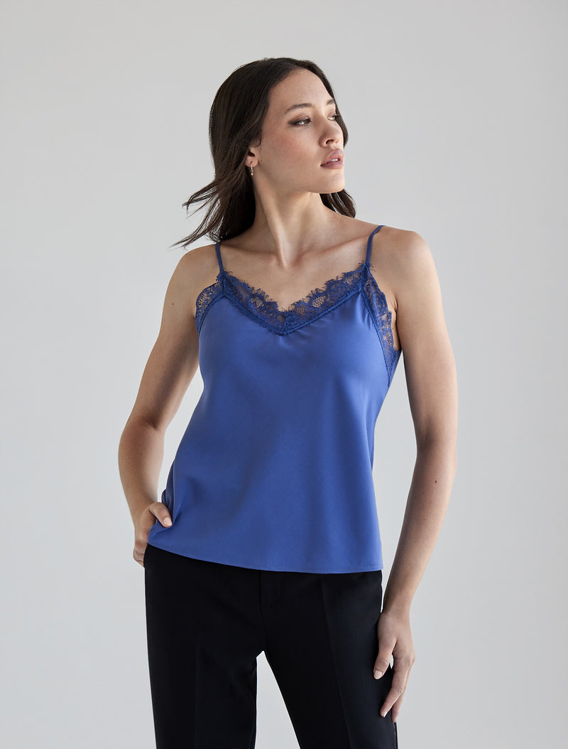 Athena Cami with Lace Detail