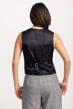 Sophia Tailored Check Waistcoat