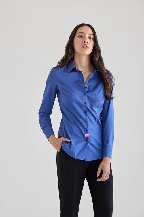 Theia Cotton Shirt with French Cuffs